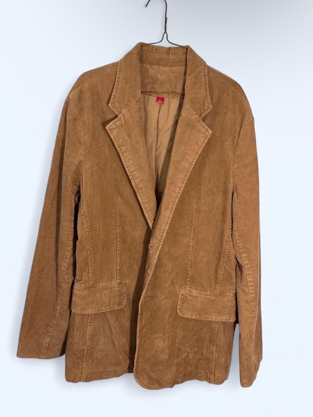 Vintage Large Mossimo Corduroy Button Down Blazer Jacket Stunning Flattering